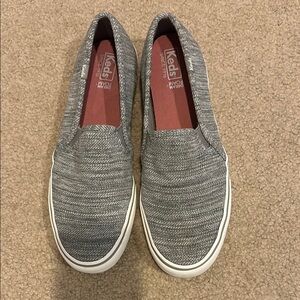 Keds Gray Slip-On Sneakers